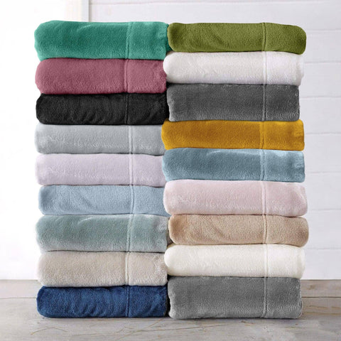 Velvet Plush Sheet Set Rose