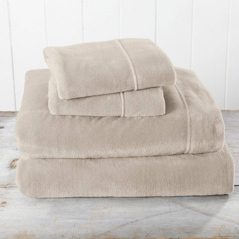 Velvet Plush Sheet Set Rose