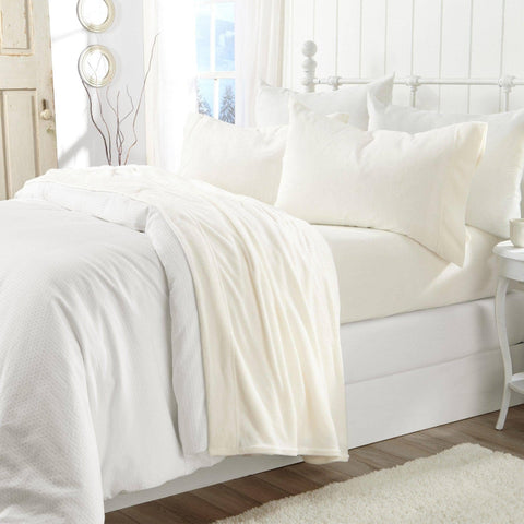 Velvet Plush Sheet Set Rose