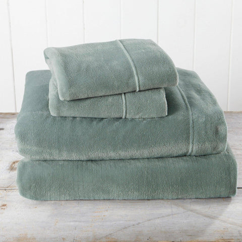 Velvet Plush Sheet Set Rose