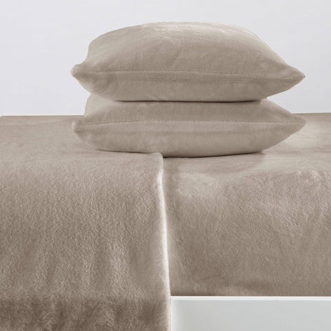 Velvet Plush Sheet Set Rose