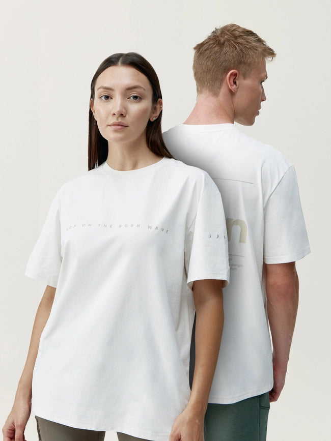 Veneta White Chalk T-Shirt-T-Shirt-Born Living Yoga-XS-Urbanheer