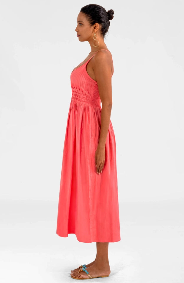 Venus Goddess of Love Dress - Roman Goddess Collection Coral-Dress-Gretchen Scott LLC-XXS-Coral-Urbanheer