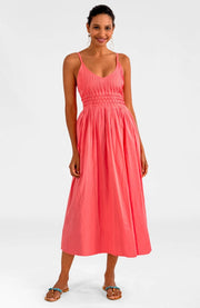 Venus Goddess of Love Dress - Roman Goddess Collection Coral-Dress-Gretchen Scott LLC-XXS-Coral-Urbanheer