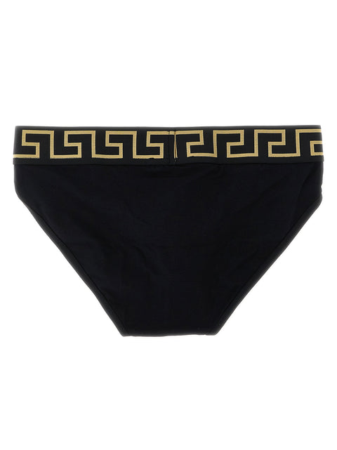 Versace 2-pack Briefs With Greca Pattern