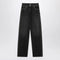 Versace Black jeans with studs and crystals
