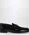 Versace Black leather Medusa 95 loafers