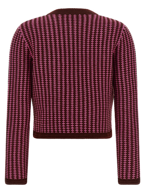 Versace Crochet Cardigan