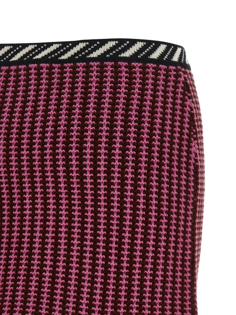 Versace Crochet Knit Skirt