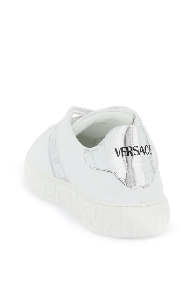 Versace Greek Pattern Sneakers-men > shoes > sneakers-Versace-Urbanheer