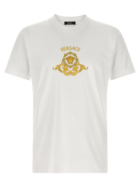 Versace Hall Of Heroes Crest T-shirt
