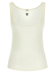Versace La Medusa Embroidery Top