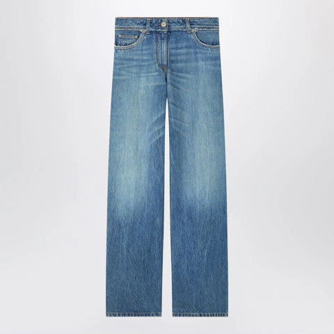 Versace Medium blue boyfriend jeans