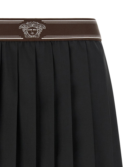 Versace Pleated Skirt
