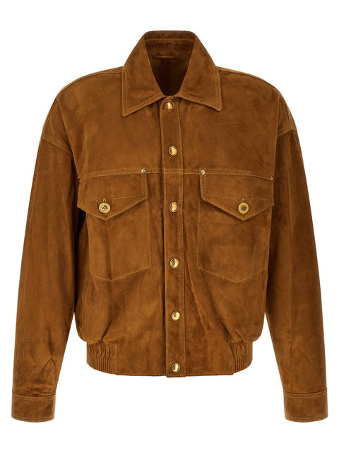 Versace Suede Blouson