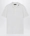 Versace White polo shirt with Medusa embroidery