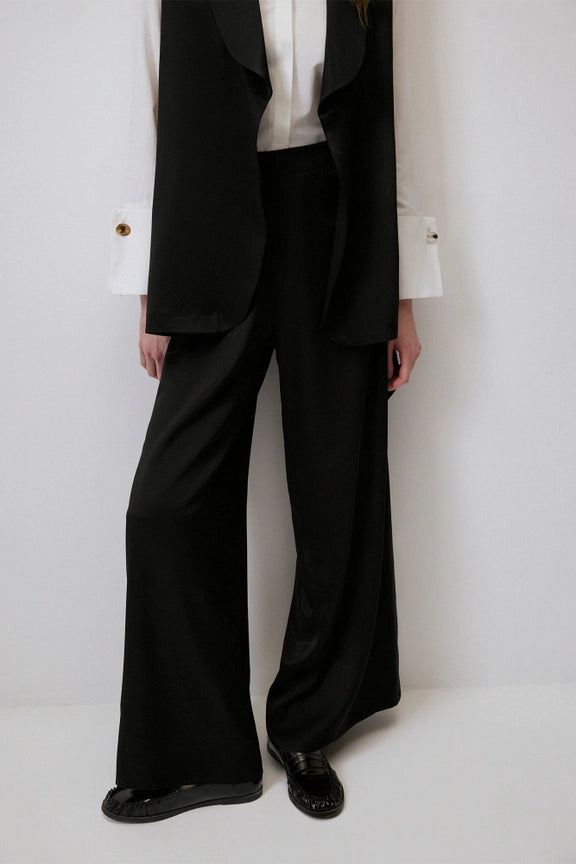 Vest Trouser Satin Set Black-Set-Touché-S-Black-Urbanheer