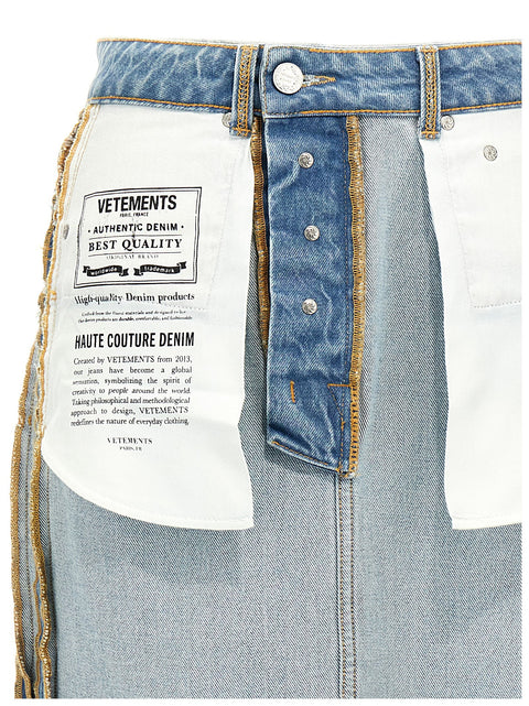 Vetements Inside-out Skirt