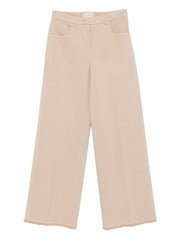 Via Masini 80 Trousers Beige
