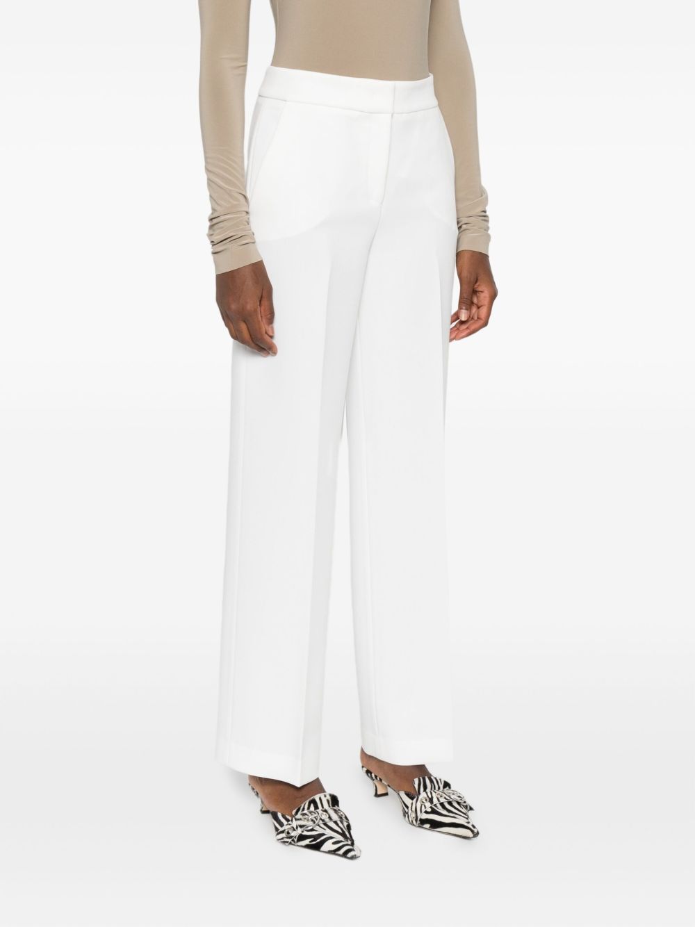 Via Masini 80 Trousers White