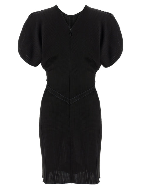 Victoria Beckham Gathered Waist Mini Dress