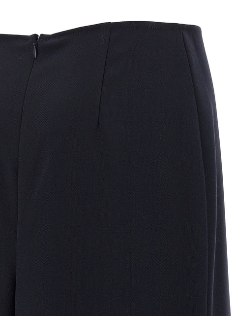Victoria Beckham Kick Detail Skirt