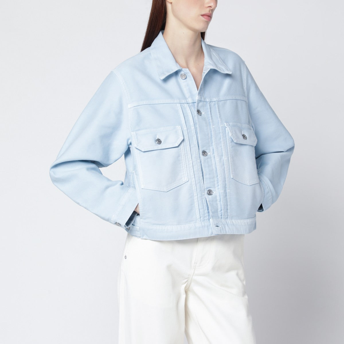 Victoria Beckham Light blue denim jacket
