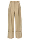 Victoria Beckham Maxi Turn-up Pants