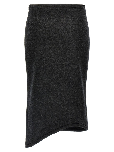 Victoria Beckham Padded Tube Detail Skirt