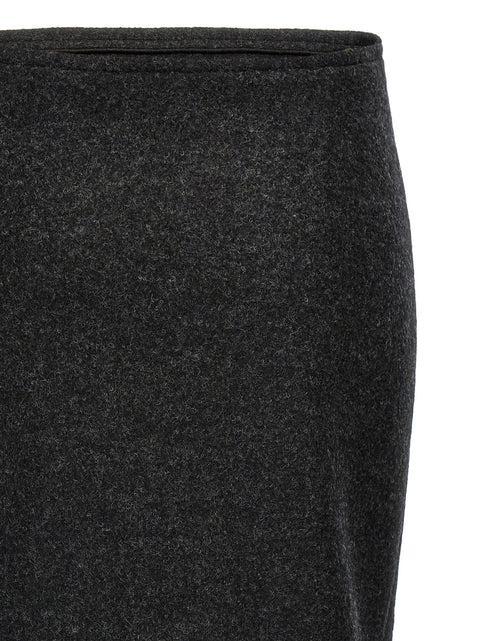 Victoria Beckham Padded Tube Detail Skirt