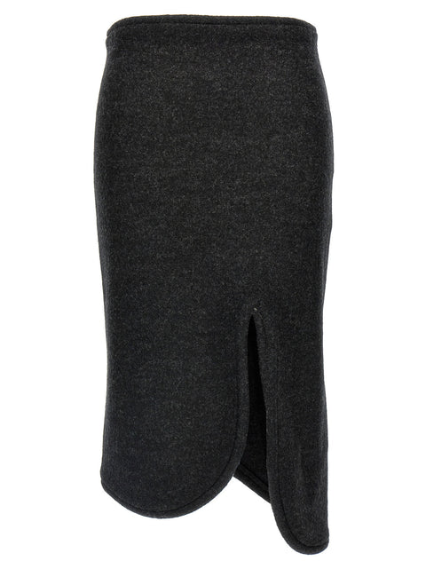 Victoria Beckham Padded Tube Detail Skirt