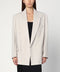 Victoria Beckham Pumice-coloured double-breasted jacket