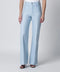 Victoria Beckham Sky blue cotton Alina trousers