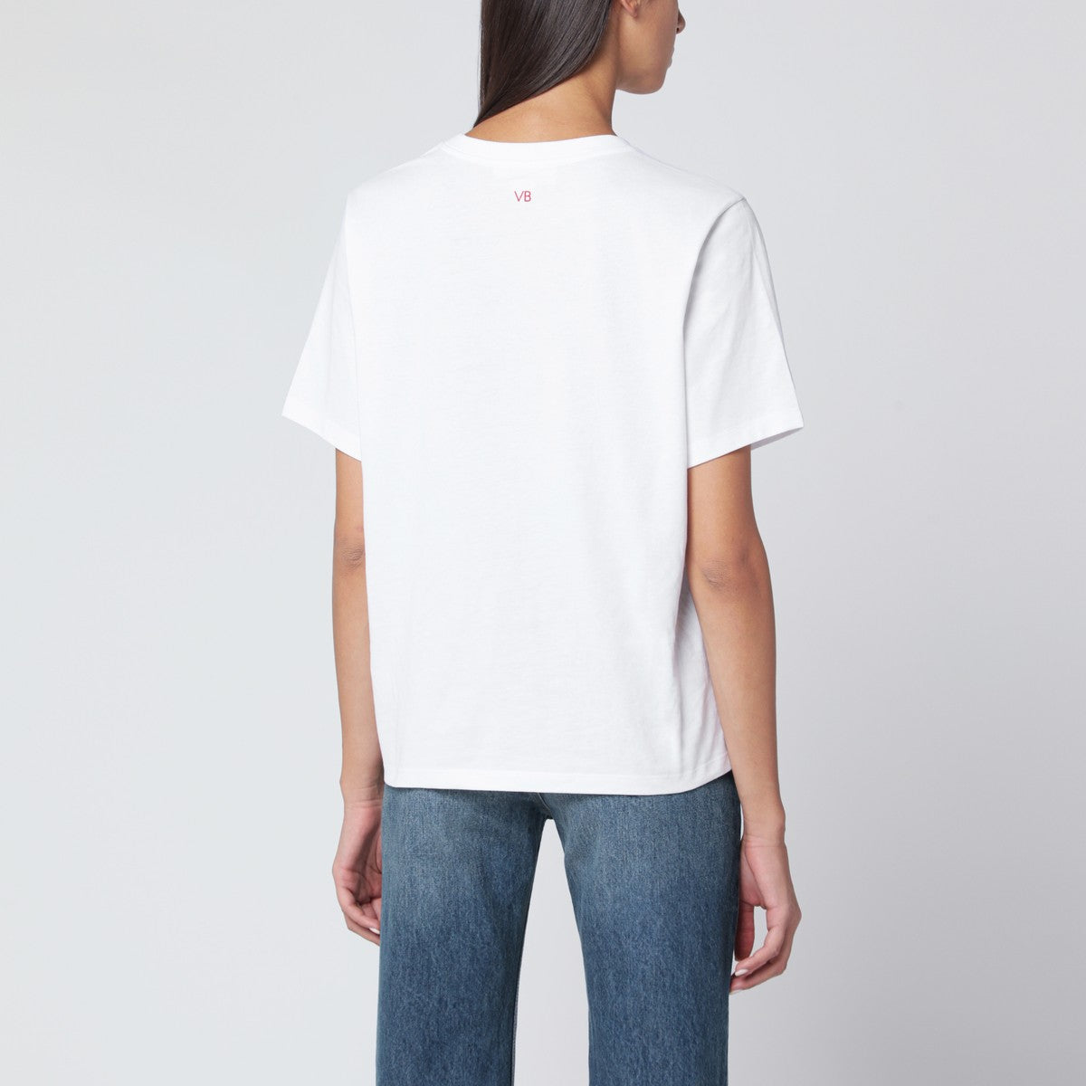 Victoria Beckham “Yes. It’s Me” T-shirt in white cotton