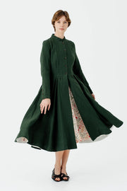 Victorian Coat Evergreen-Coat-Son de Flor-M-Evergreen-Urbanheer