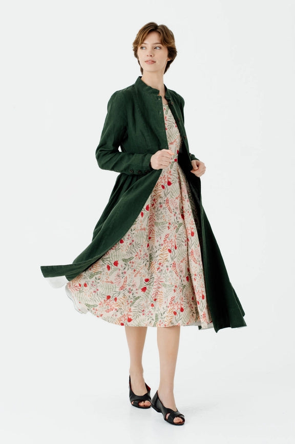 Victorian Coat Evergreen-Coat-Son de Flor-M-Evergreen-Urbanheer