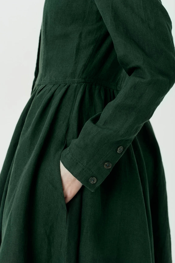 Victorian Coat Evergreen-Coat-Son de Flor-M-Evergreen-Urbanheer