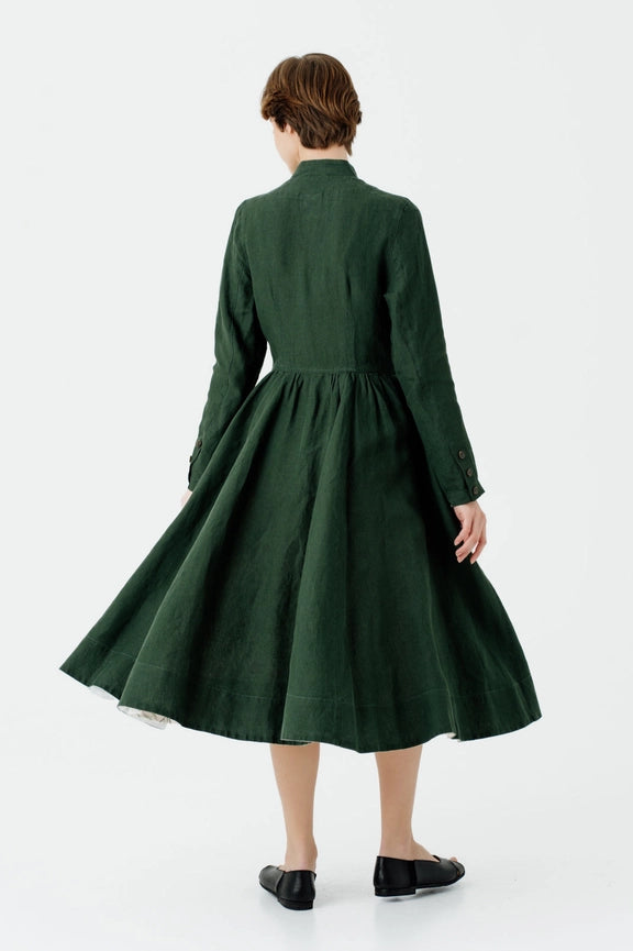Victorian Coat Evergreen-Coat-Son de Flor-M-Evergreen-Urbanheer