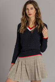 Victorious Women Sweater NAVY-Sweater-Henry Arroway-XS-NAVY-Urbanheer