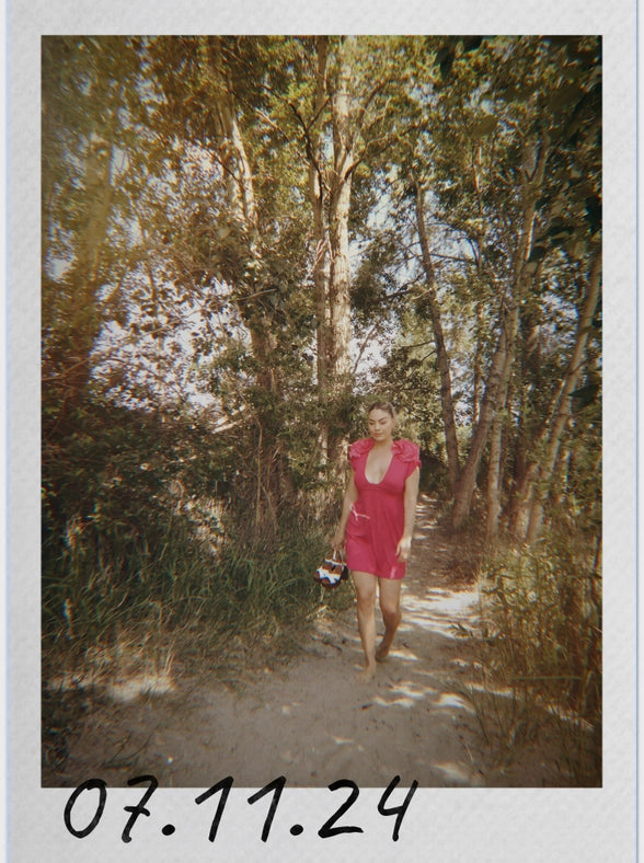 Villa Rosa Dress-Dress-Delayne Dixon-S-Fuchsia-Urbanheer