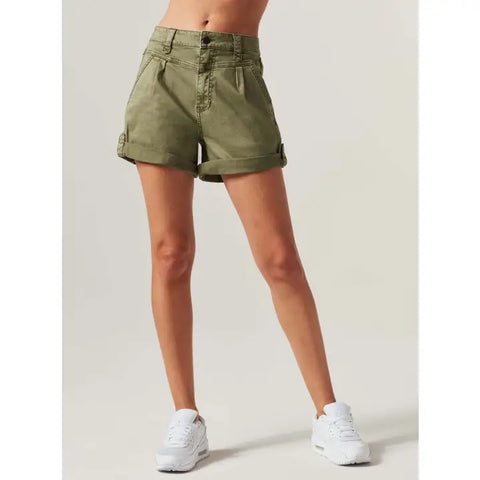 Vintage Oasis Cargo Short - Mermaid
