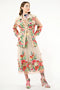 Vintage Tulips Shirt-Shirt-Aratta-XS-Beige tulip-Urbanheer