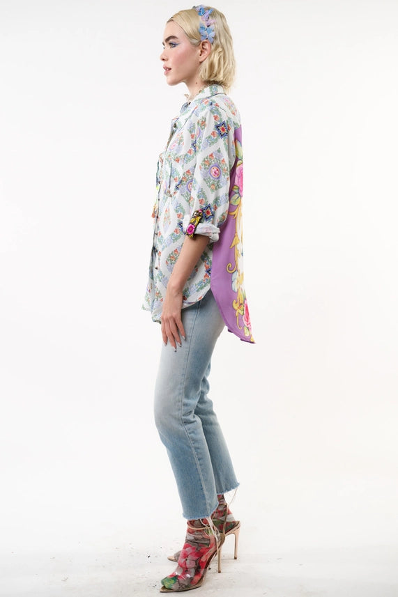 Violet Shirt-Shirt-Aratta-S-Soft Slate-Urbanheer