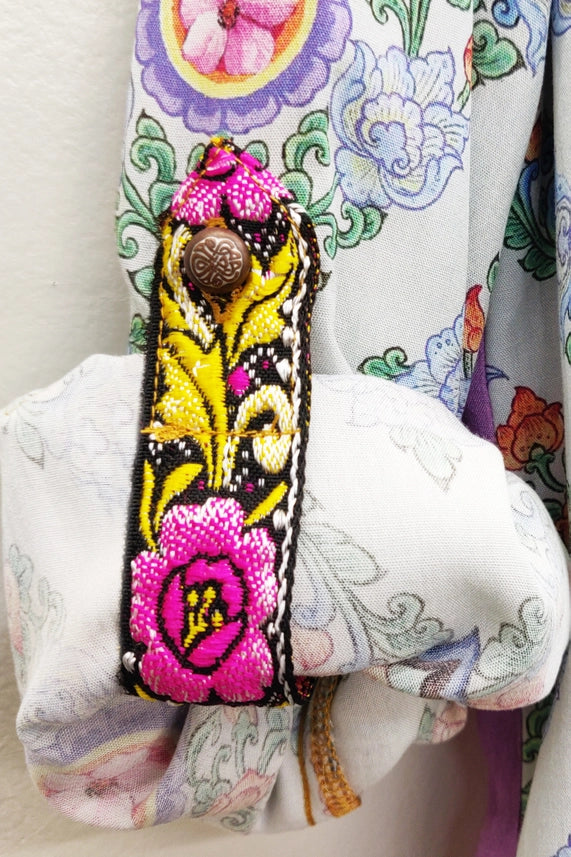 Violet Shirt-Shirt-Aratta-S-Soft Slate-Urbanheer