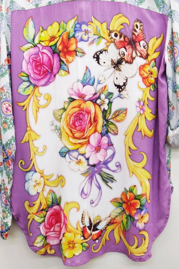 Violet Shirt-Shirt-Aratta-S-Soft Slate-Urbanheer