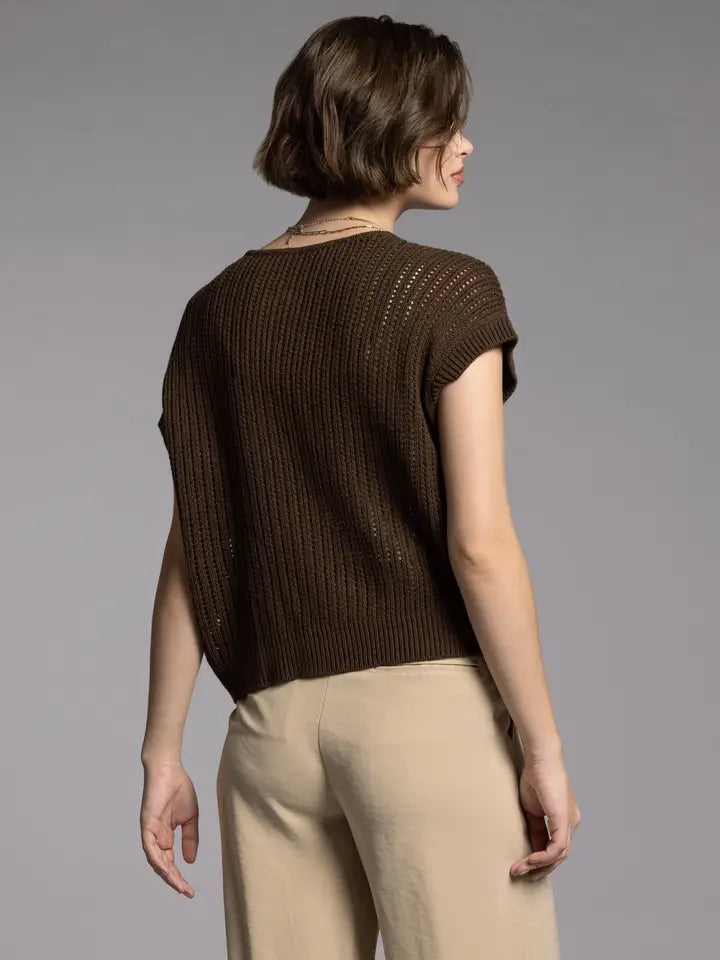 Violette Cardigan BLACK BROWN-Cardigan-Weekend Los Angeles-XS-BLACK BROWN-Urbanheer