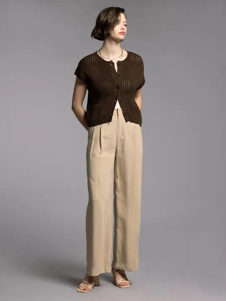 Violette Cardigan BLACK BROWN-Cardigan-Weekend Los Angeles-XS-BLACK BROWN-Urbanheer