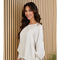 Viscose Long Sleeve with Smoked Cuff Beige-Shirt-MILIO MILANO-XS-Beige-Urbanheer