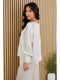 Viscose Long Sleeve with Smoked Cuff Beige-Shirt-MILIO MILANO-XS-Beige-Urbanheer