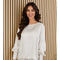 Viscose Long Sleeve with Smoked Cuff Beige-Shirt-MILIO MILANO-XS-Beige-Urbanheer